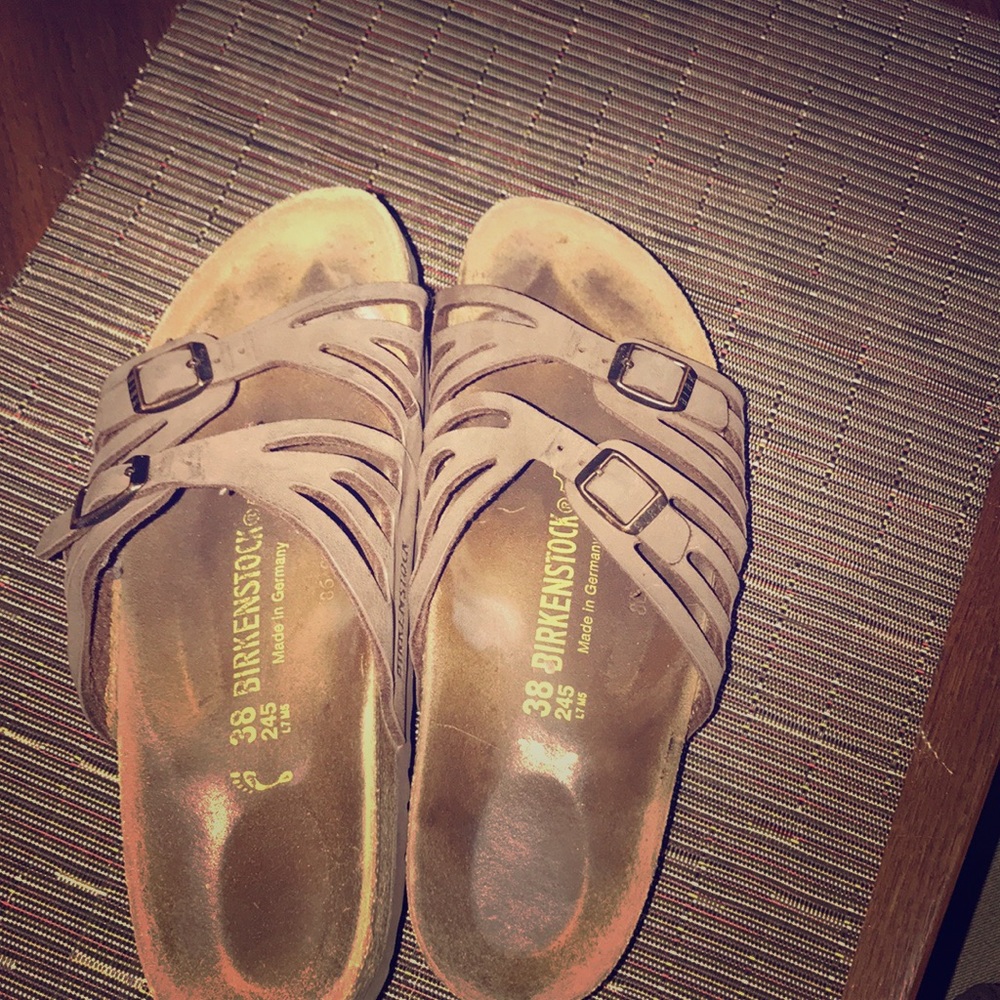 Lightly used birkenstocks.